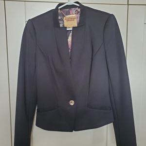 Ted Baker Black Blazer with Gold Button